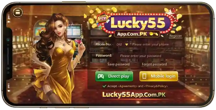 lucky 55 Game Login